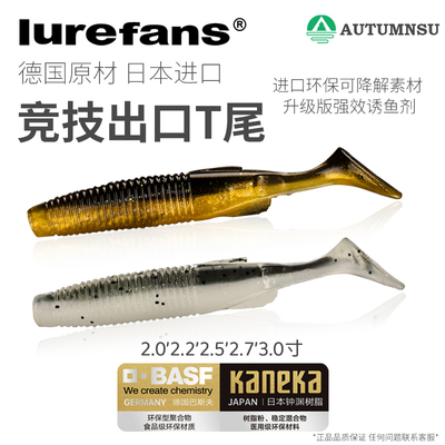 铅头钩软饵竞技t尾大河奔流路亚