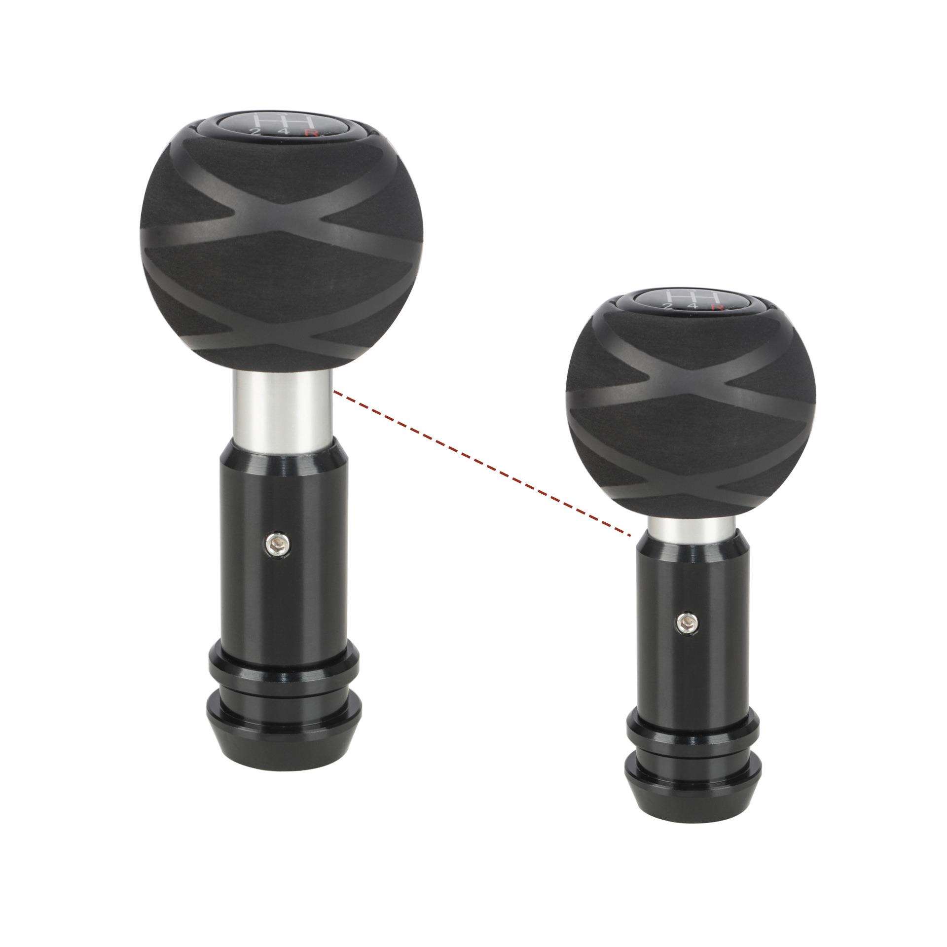 翻毛皮排挡头延长杆档把头手动自动按钮排挡杆波棍头