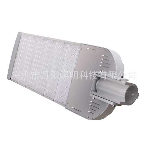 3030光源LED路灯外壳六模组300W 路灯散热套件 新透镜路灯外壳