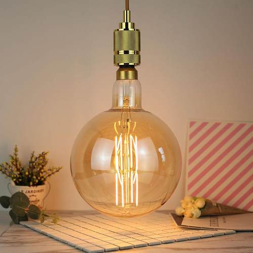 G200灯泡吊灯光源球泡6W8W仿古灯LED灯丝灯护眼可调光复古氛围灯