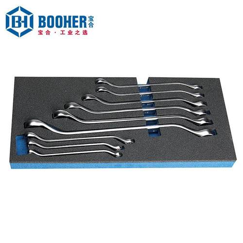 Booher宝合套装工具 BH1803005 10件套双梅花扳手