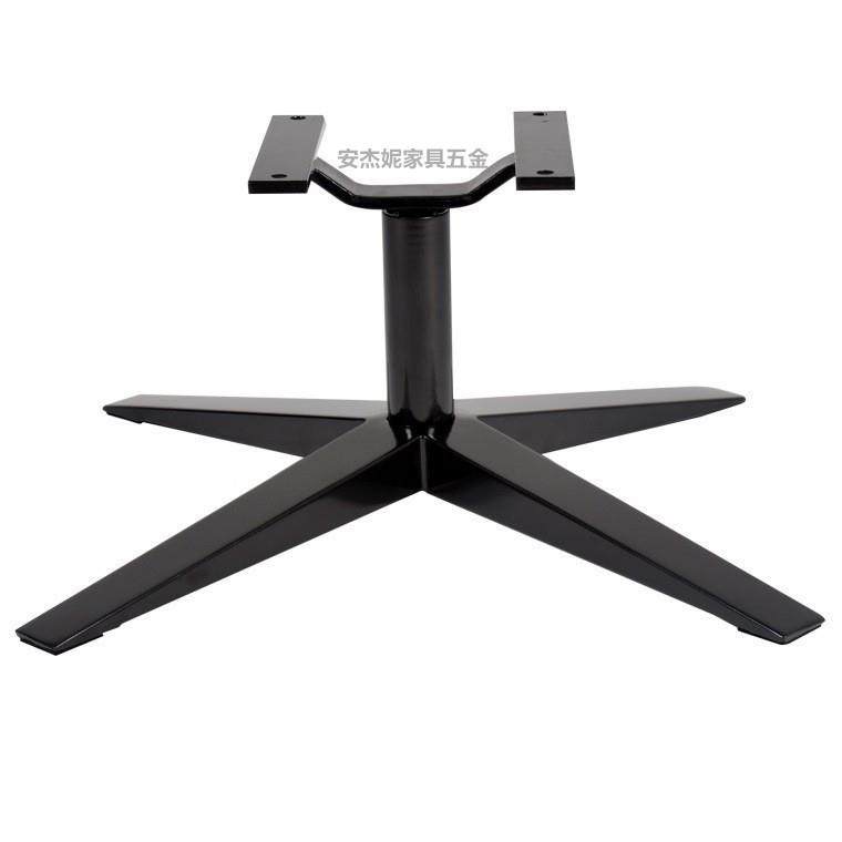 休闲椅五金配件铁烤漆黑色四星脚可旋转底座 转椅十字五金底座,3C数码配件,USB灯,淘宝优惠券,粉丝福利购,淘宝优惠卷