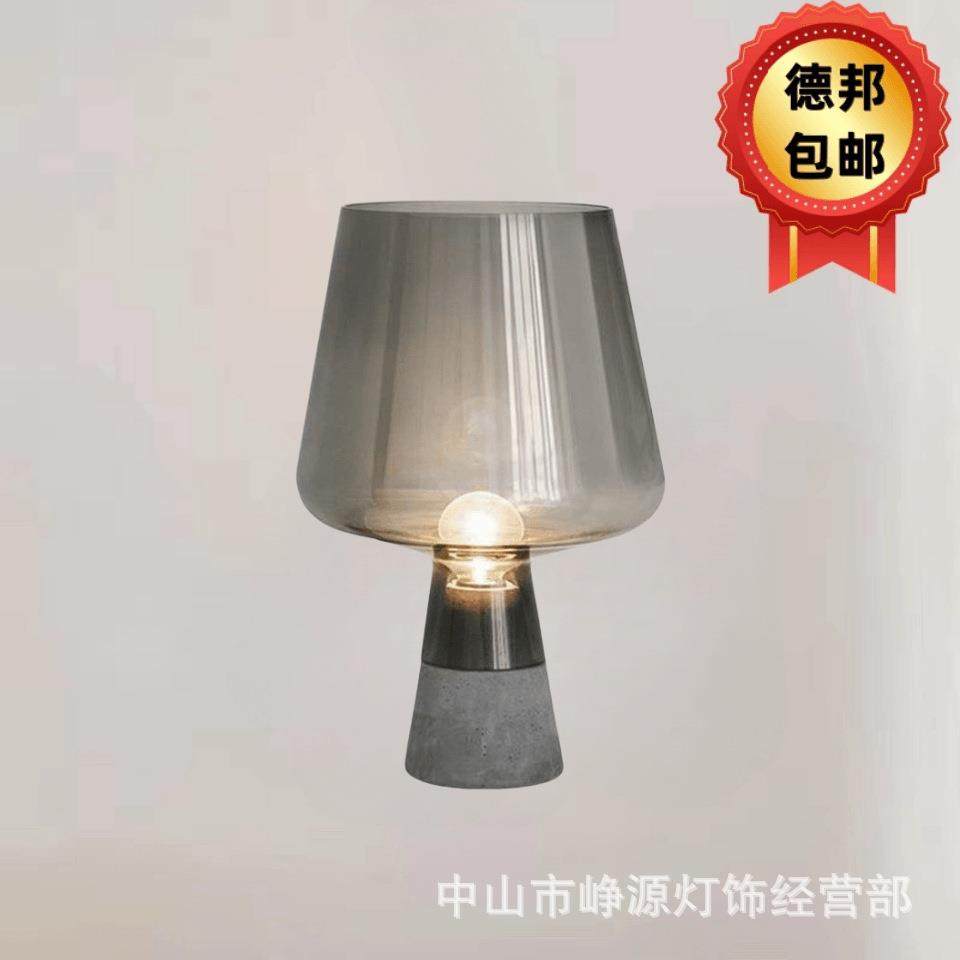 设计师创意床头柜灯现代简约客厅书房小台灯北欧卧室床头水泥台灯,3C数码配件,USB灯,淘宝优惠券,粉丝福利购,淘宝优惠卷