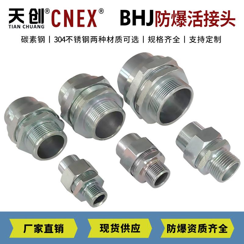 BHJ防爆活接头转换活接头一内一外丝转换活接头