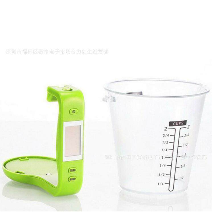 厨房秤电子量杯烘焙秤1KG 液体量杯厨房电子秤 600ML