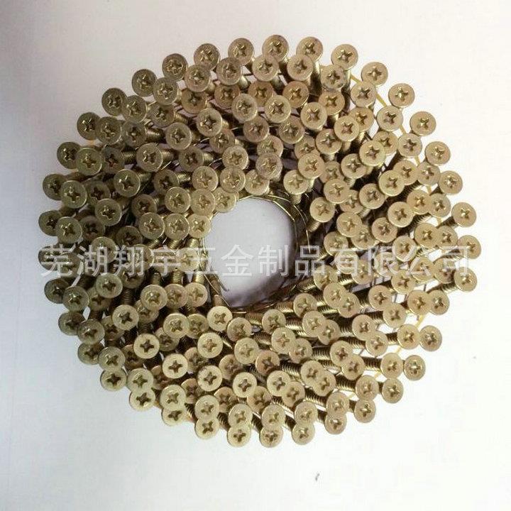 2.1*28 螺丝卷钉 木托盘钉 卷钉厂家光杆螺纹卷钉托盘钉盘钉木箱