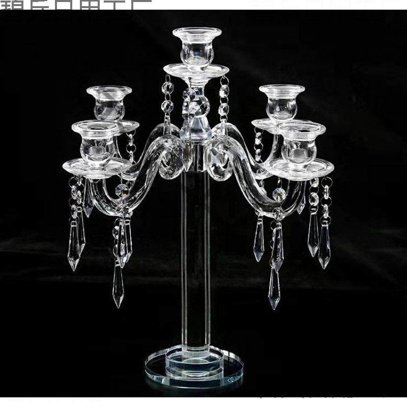 水晶烛台摆件样板间水晶玻璃烛台婚庆婚礼餐桌蜡烛房摆件简约婚宴,工业油品/胶粘/化学/实验室用品,其他实验室设备,淘宝优惠券,粉丝福利购,淘宝优惠卷