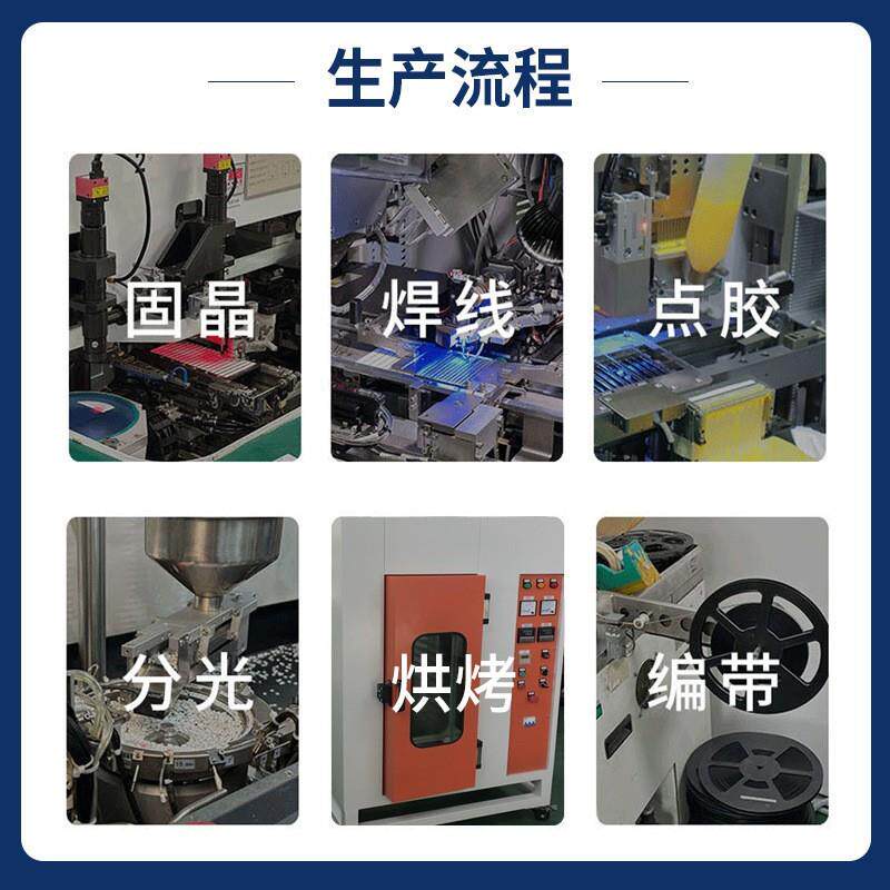 0603反编led灯珠 红绿蓝黄白橙暖白贴片led发光二极管