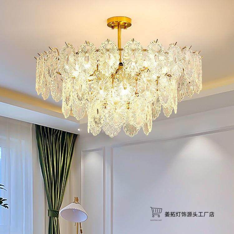法式轻奢水晶吊灯后现代主卧室客厅灯简约现代2024年新款网红灯具,3C数码配件,USB灯,淘宝优惠券,粉丝福利购,淘宝优惠卷
