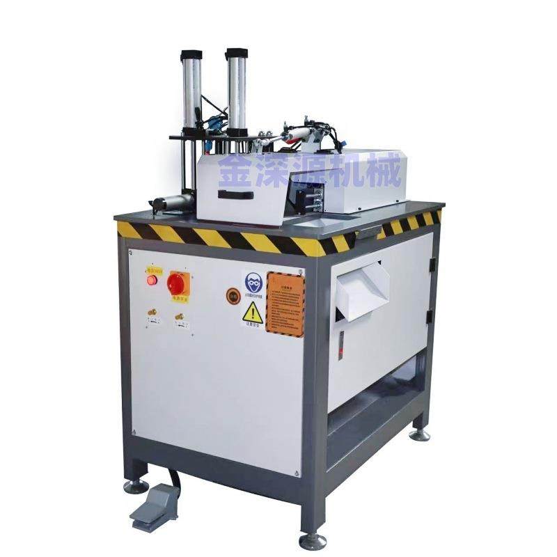 铝型材铝合金断桥门窗橱柜铝材移门边框专业45度切铝切割切角机锯