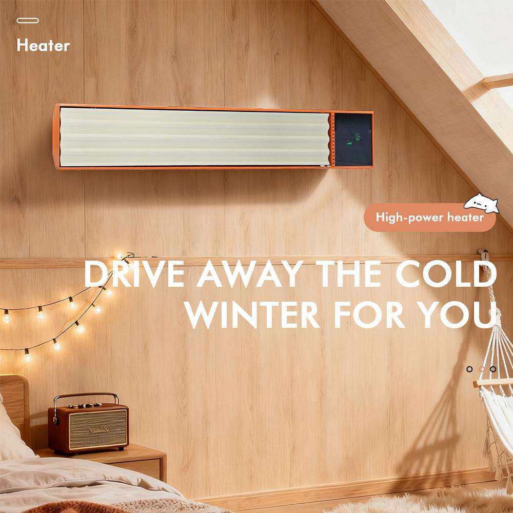 跨境远红外石墨烯取暖器壁挂电暖器客厅电暖气卧室暖风机大功率,3C数码配件,USB灯,淘宝优惠券,粉丝福利购,淘宝优惠卷