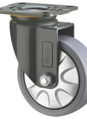 SUPO向荣动力 4寸 中重型 工业 万向 灰色 PP脚轮J05S-01-100-112