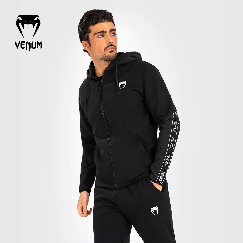 VENUM 毒液 CONTENDER 4.0男士卫衣外套运动连帽衫健身跑步上衣