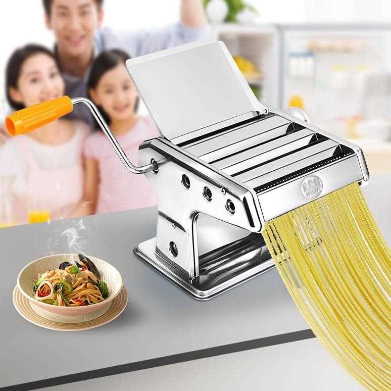 新品7 Pasta Maker Machine Noodle Roller Dough Spaghetti Home