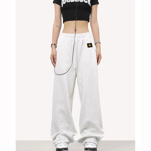 剪刀四季百搭卫裤运动宽