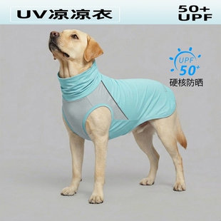 Alphaicon狗狗凉凉衣夏季薄款背心宠物泰迪小中大型狗狗速干衣