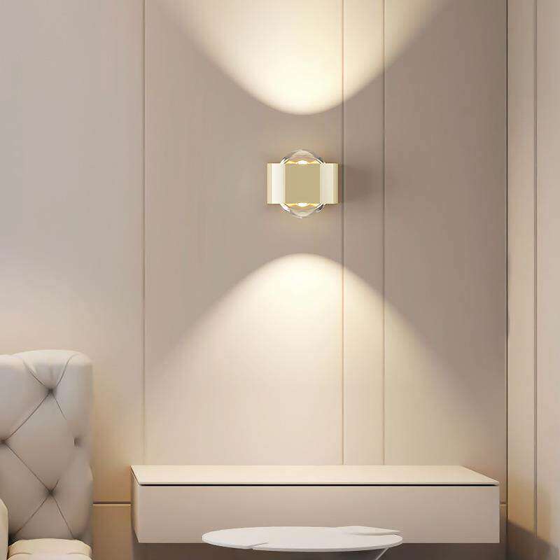 奶油风全光谱卧室床头装饰壁灯简约氛围感客厅背景墙小山丘灯饰