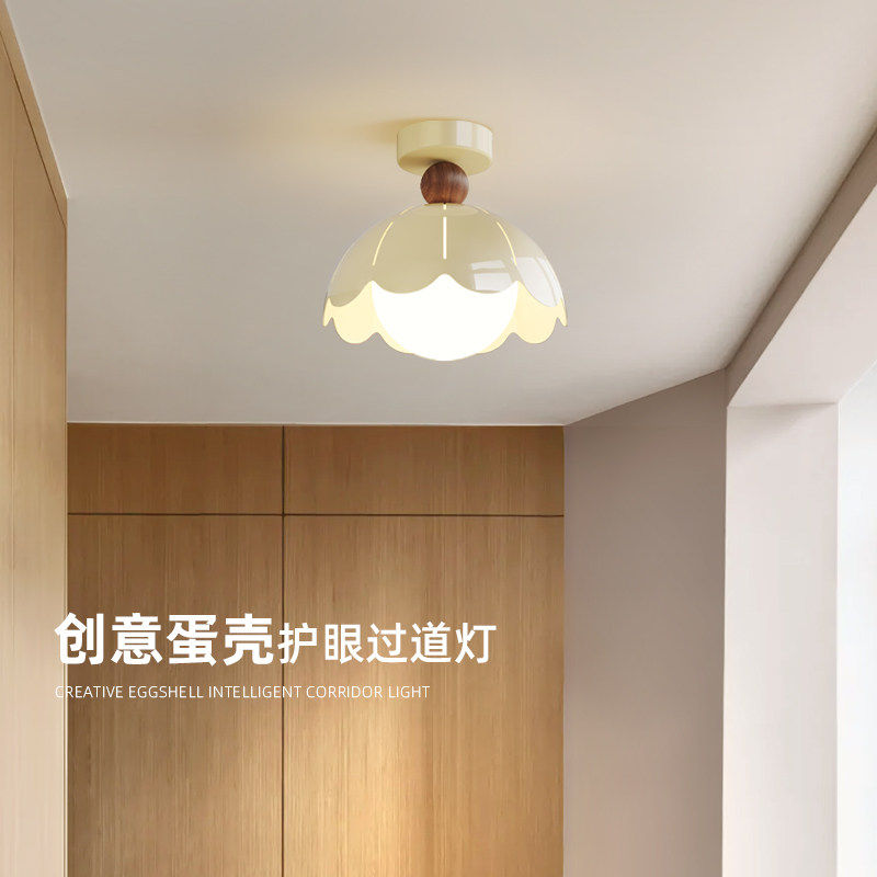 灯简已接入米家APP智能过道吸顶灯 网红爆款花苞阳台灯绝美走廊灯