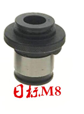 正品南京三鼎丝锥夹套J4024 A J4024B钻床攻丝机丝攻夹头日标夹头