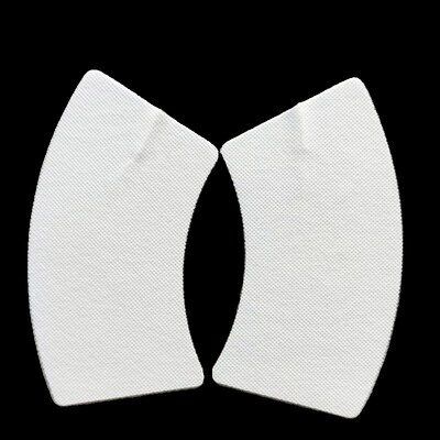 康任不织布针灸电极片CM100180FC10*18弧度自黏贴片韩洁理疗贴片