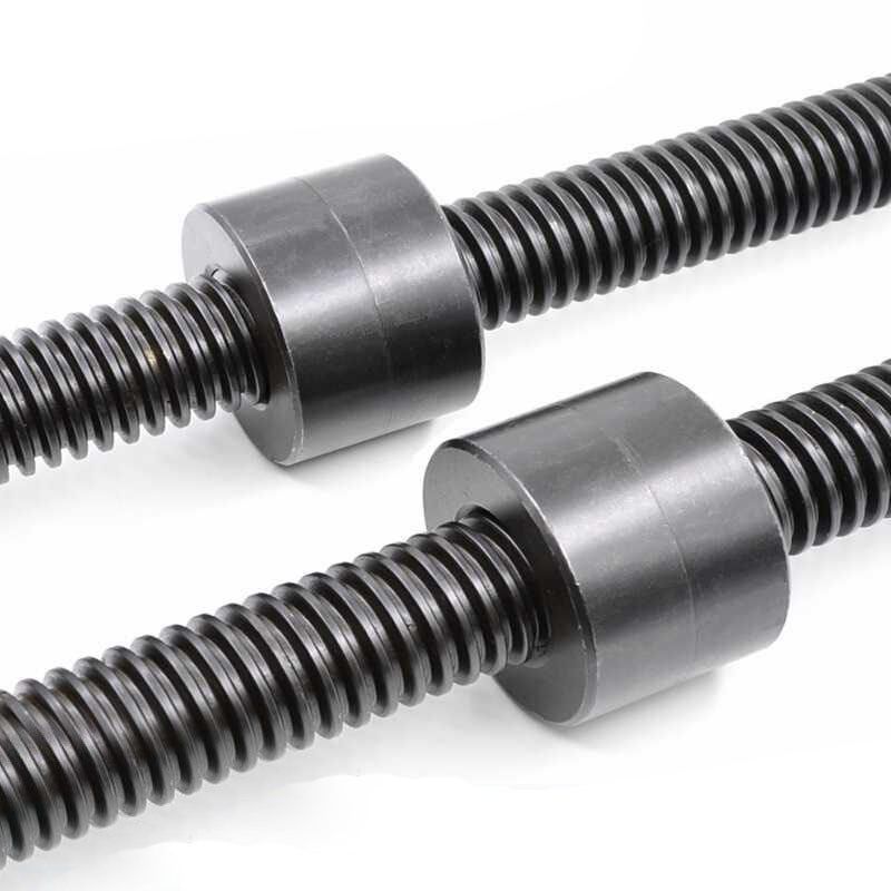 梯形丝杆螺母全纹螺杆T型丝杠粗牙Tr16 20 24*4 30 36 40*6 50*8,特色手工艺,其他特色工艺品,淘宝优惠券,粉丝福利购,淘宝优惠卷
