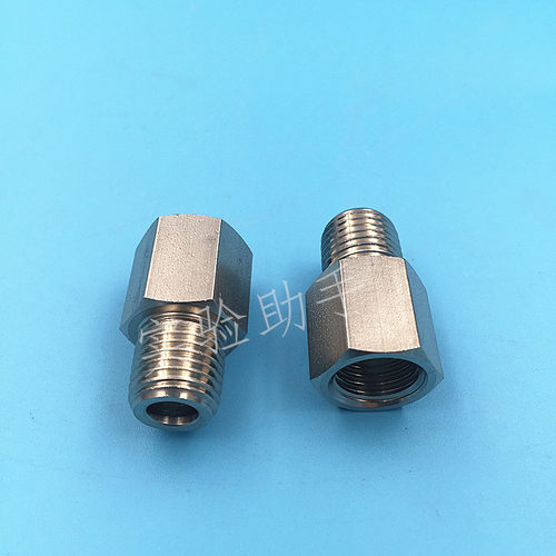 316L不锈钢直通内外丝转接头 六角内外牙等径变径直通1/4NPT G PT