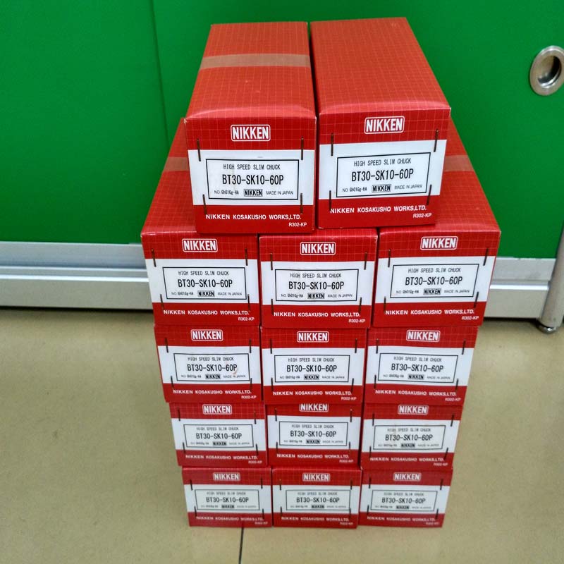 日本NIKKEN日研刀柄BT30-SK10-60P高速精密SK10刀柄日本日研刀柄