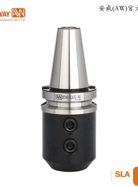 ANNWAY台湾安威侧固端铣刀杆BT50-SLA50.8-105/150型号高碳钢刀杆