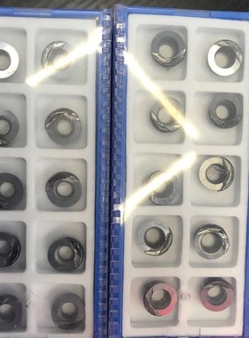 金刚石圆形刀片PhCD RPMT10T3铝用刀片 CBN氮化硼数控淬火钢R5/6