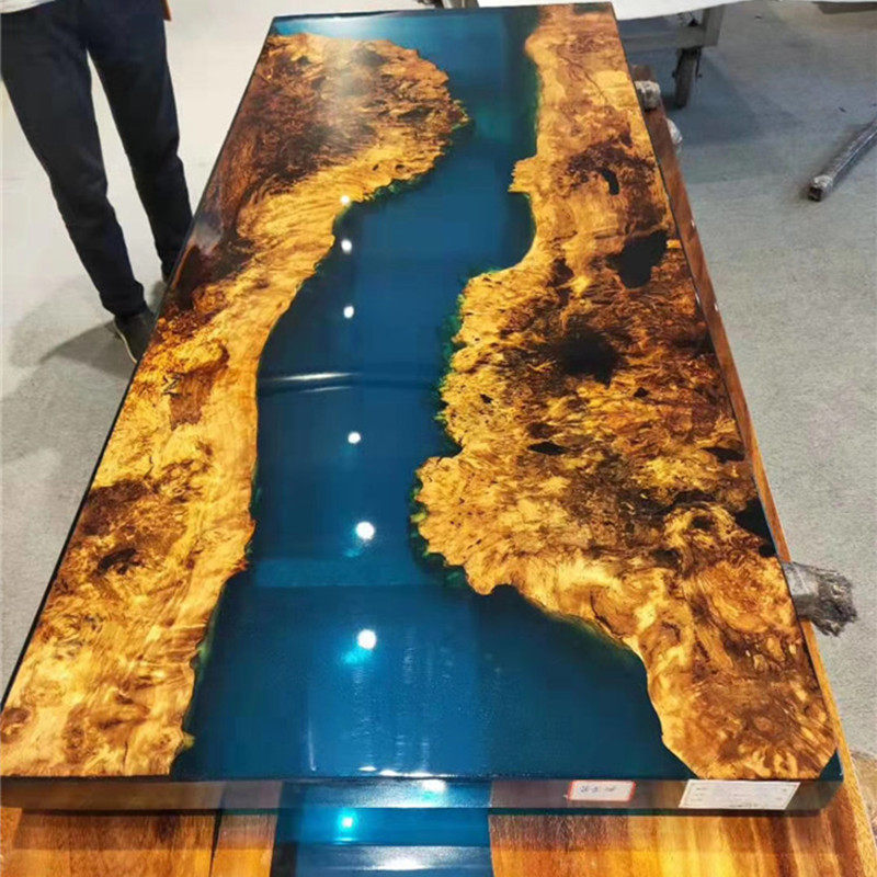 速发树脂河流桌子环氧实木大板胡桃木花桌木原木茶桌餐梨茶几茶台,商业/办公家具,大板桌,淘宝优惠券,粉丝福利购,淘宝优惠卷