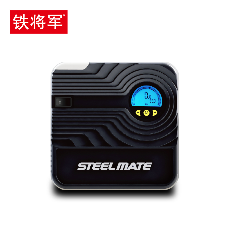 现货速发铁将载充气泵汽车打气泵小轿车打气筒车用品便携式加气泵