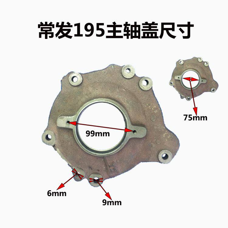 现货速发。常/沭河/常发/江动180/185/10/12/15柴柴油机/主轴承盖