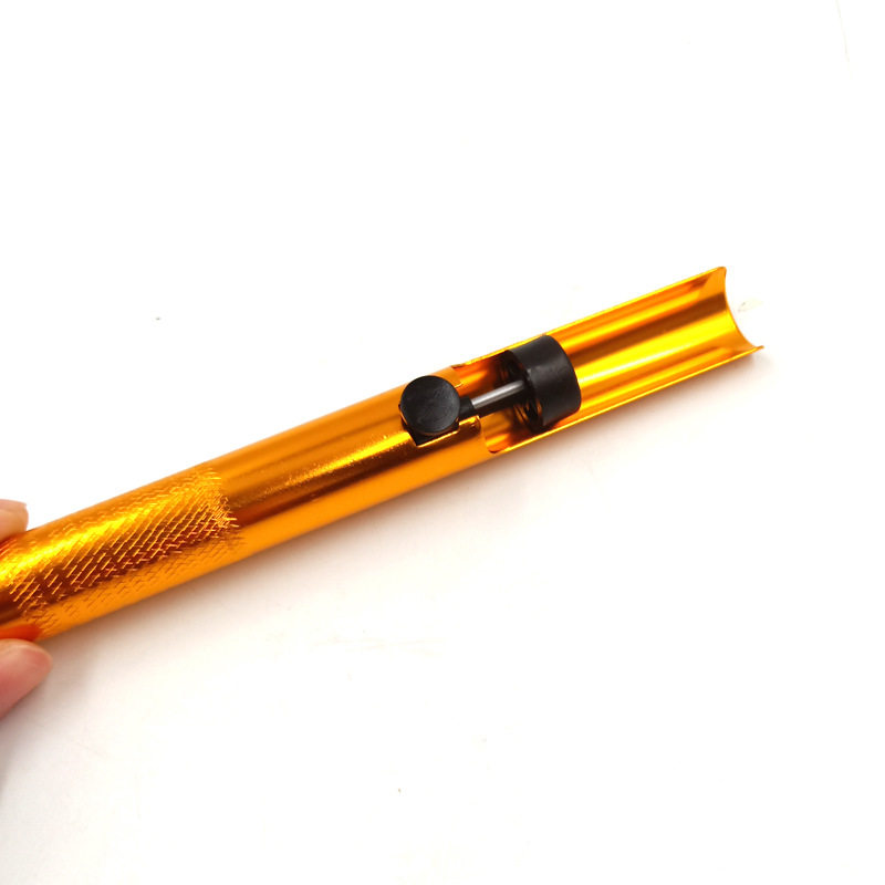 现货速发全铝吸锡器强力手动吸锡器维修吸锡泵耐高温吸嘴强力 小