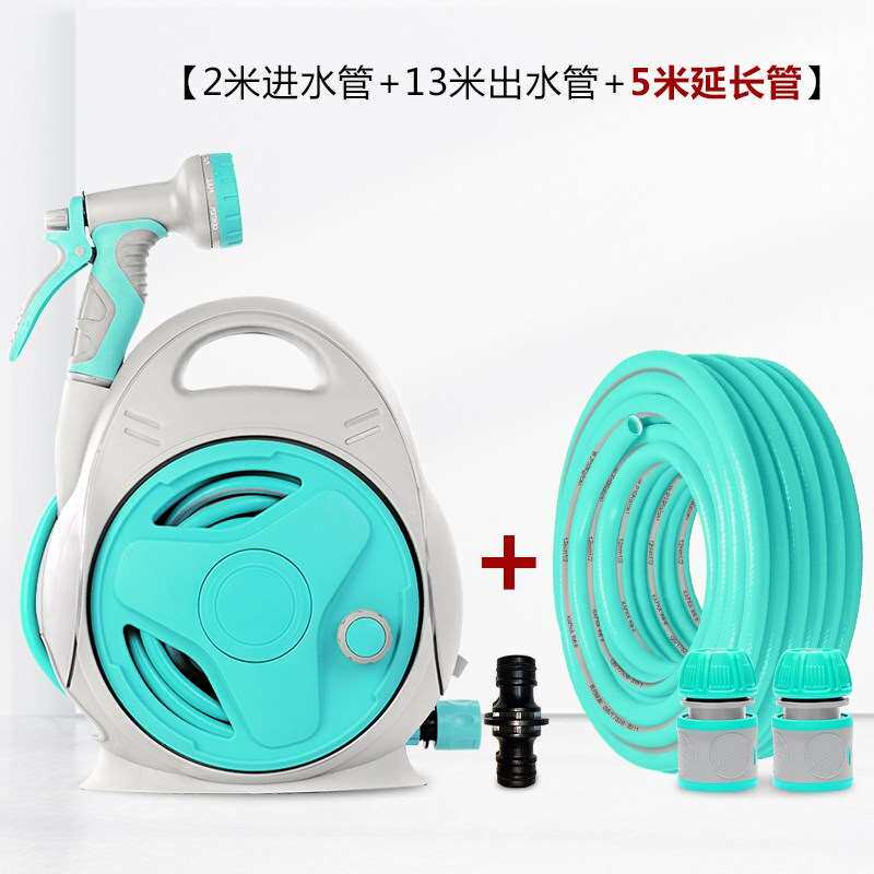 现货速发厂促水管架子盘管绕管水管转盘架水管收管卷管器水管车手