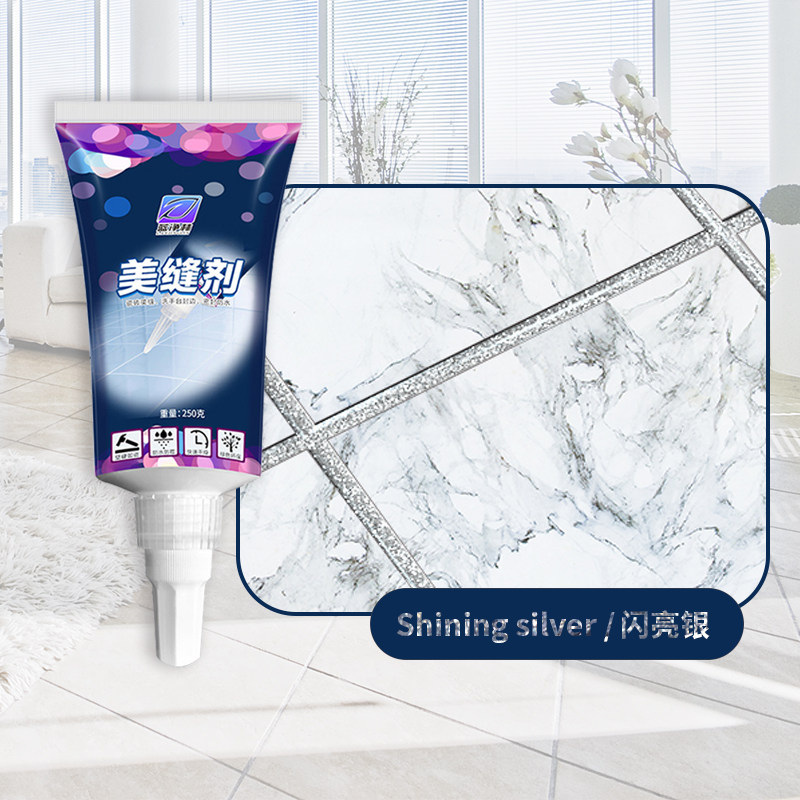 现货速发美缝剂瓷砖地砖厨房化妆室水槽防水防霉用浴室清洁贴填缝