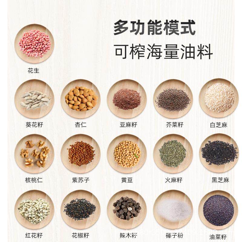 现货速发不锈钢家用中小型榨油机全自动冷热榨R