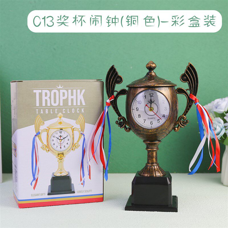 现货速发毕业季奖杯闹钟奖励初中生送小学生有纪念意义礼物实用期