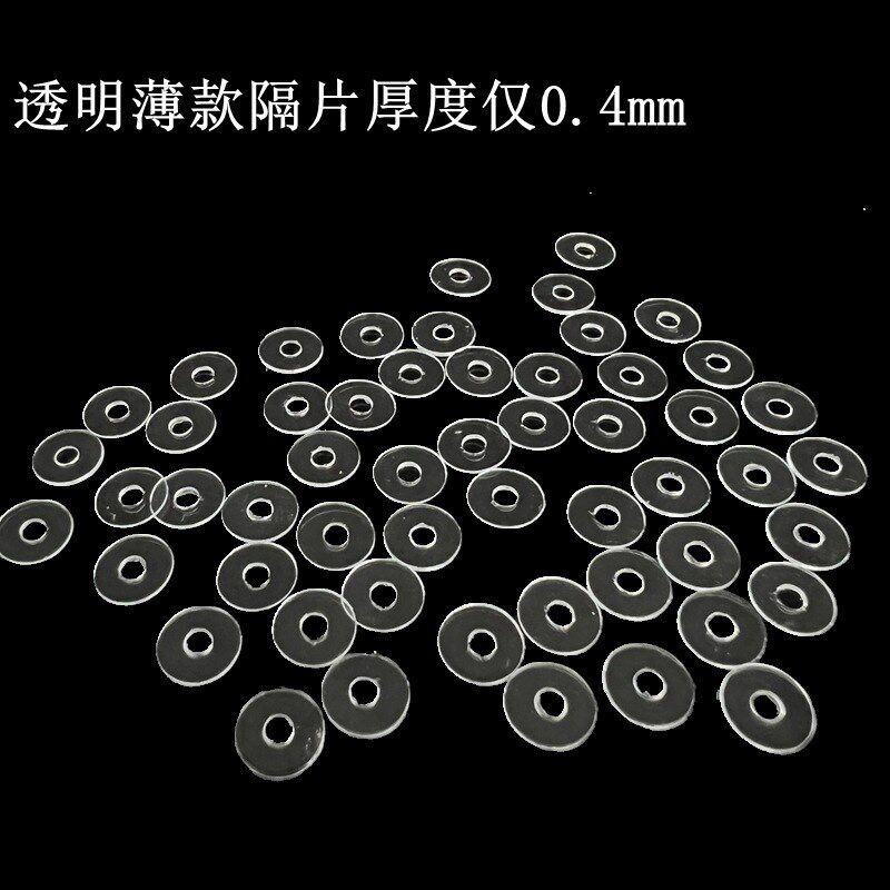 现货速发透明硅胶隔片pvc防水晶文玩手串隔垫珠宝防磨损隔珠极凯