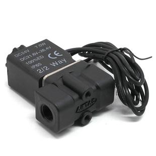 亚德客原装 06二位二通气动电磁阀水阀24V控制阀气阀220V 2P025