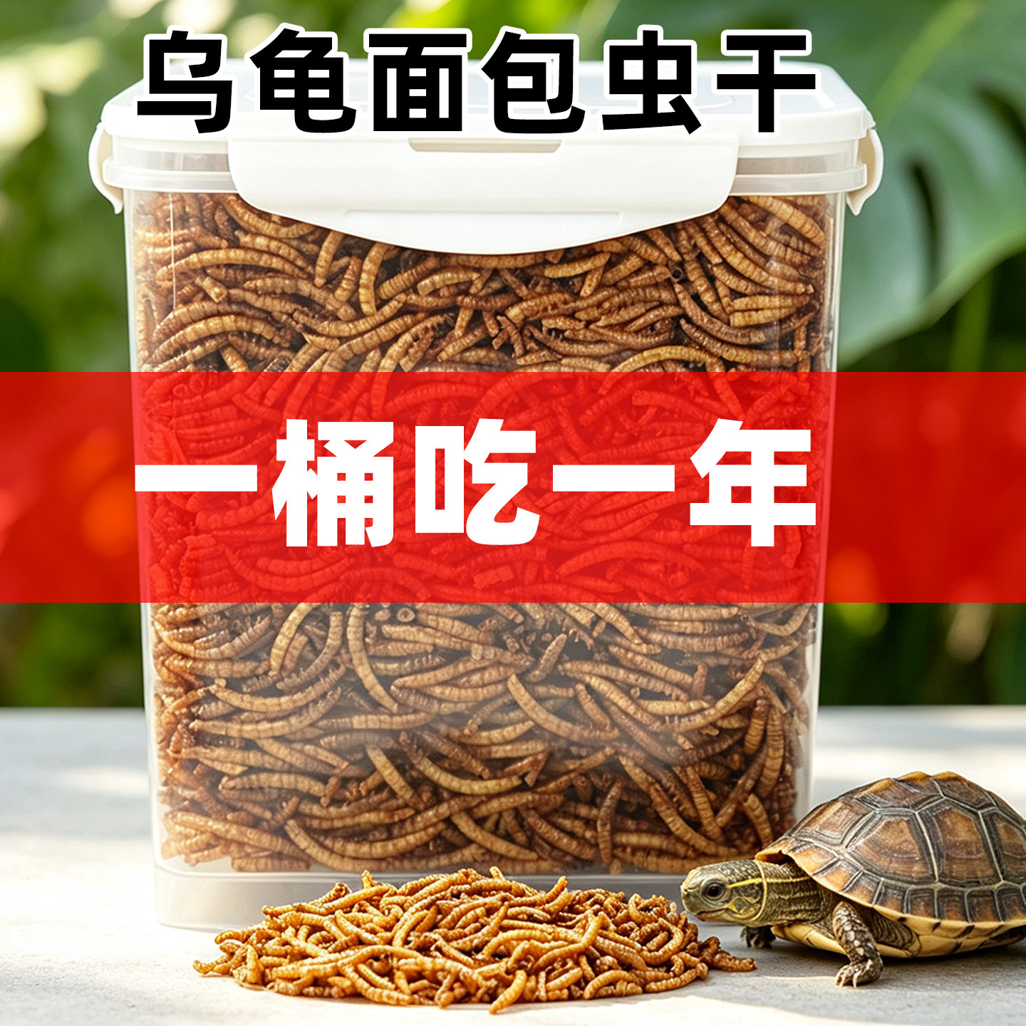 龟粮乌龟饲料虾干鱼干面包虫干图片