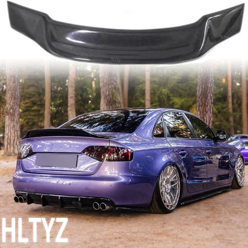 AudiA4b8改装R款碳纤维尾翼