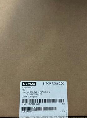 6EP3336-7SC00-3AX0 电源模块 SITOP PSU6200 DC24V 20A议价维修