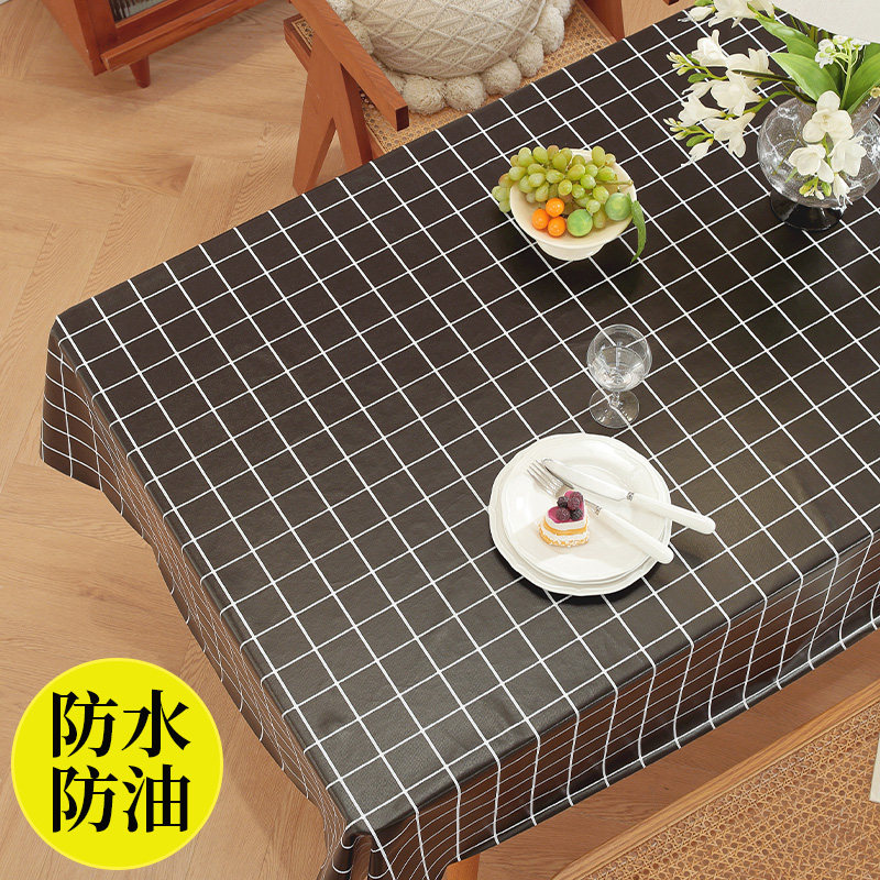 桌布防水防油免洗防烫pvc餐桌垫塑料长方形学生书桌布台布茶几垫,居家布艺,茶几垫,淘宝优惠券,粉丝福利购,淘宝优惠卷