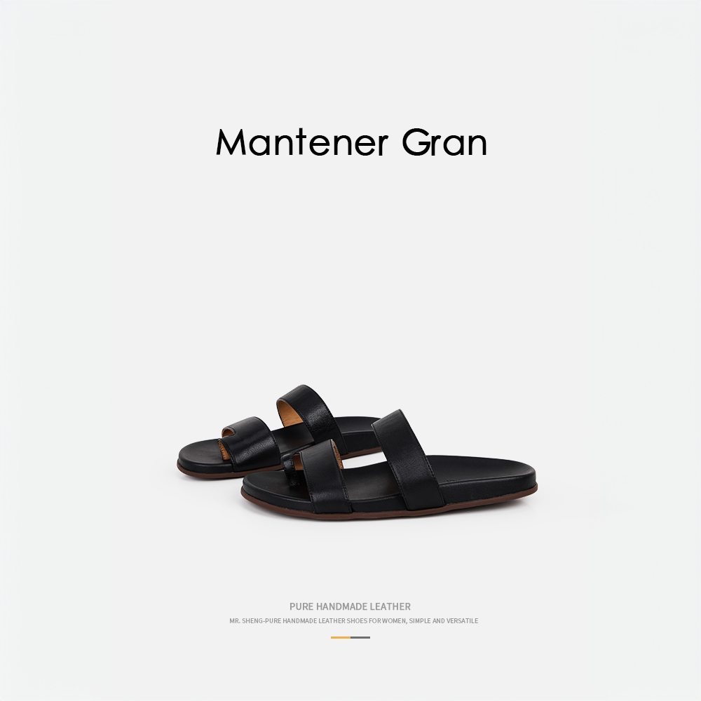 Mantener Gran2025爆款超火凉拖女外穿平底夹趾拖鞋百搭 MG女鞋