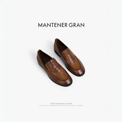 MantenerGran乐福鞋复古港风