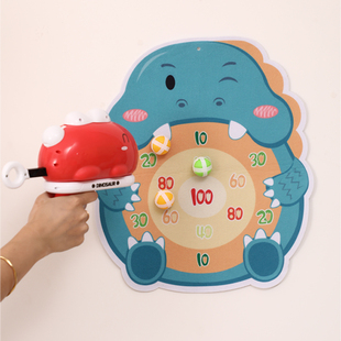 速发接票道具恐龙球球枪婚礼喷钱婚筷子夹钞亲结枪整人新郎伴郎