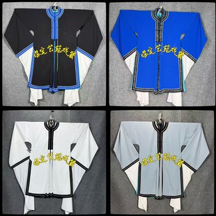 速发出褶子京武剧家坡戏曲服装青衣对披大青衣演素服好皱戏服送好