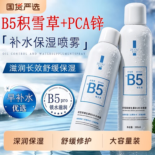 B5积雪草补水喷雾小分子保湿