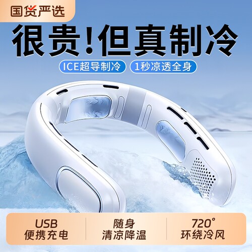 全网半导体制冷挂脖风扇：第①名