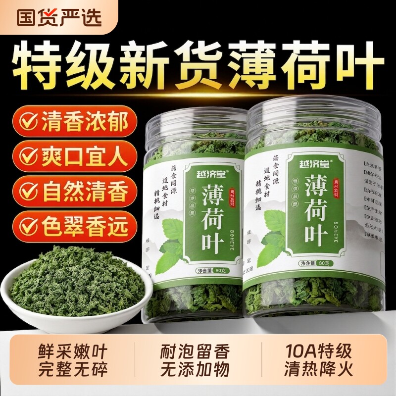 【销量NO.I】新鲜薄荷叶图片
